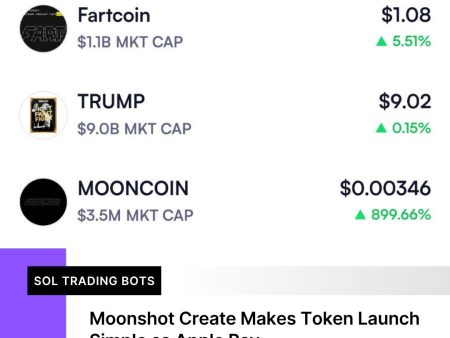Moonshot Create Makes Token Launch Simple as Apple Pay
